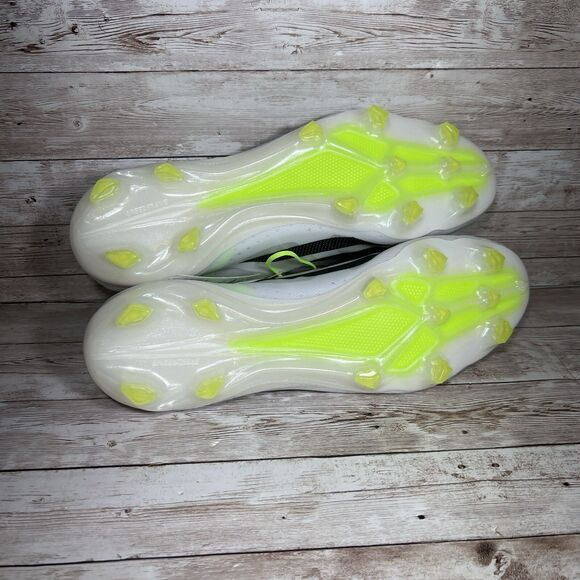 Adidas X Crazyfast+ FG 'Crazyrush Pack' White/Lime Cleats Mens Size 11.5 GY7377 - Picture 6 of 9